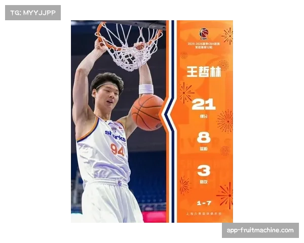 上海队内线命中率63%联盟第一 王哲林怀特塞德篮下统治力尽显